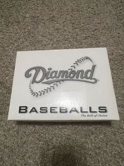 Dozen Diamond Baseballs/Pitching Machine