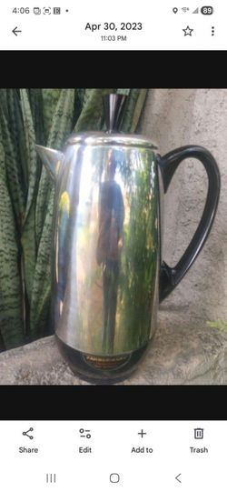 Vintage Percolator, 12 cup, Tap twice to See Full pic