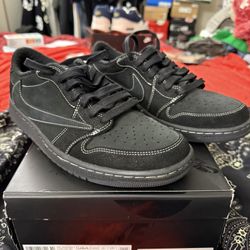 Air Jordan 1 Low X Travis Scott Phantoms SZ 10