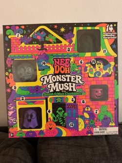 NEW NEEDOH HALLOWEEN MONSTER MUSH ADVENT CALENDAR  $65 PICKUP IN CLAIREMONT AREA