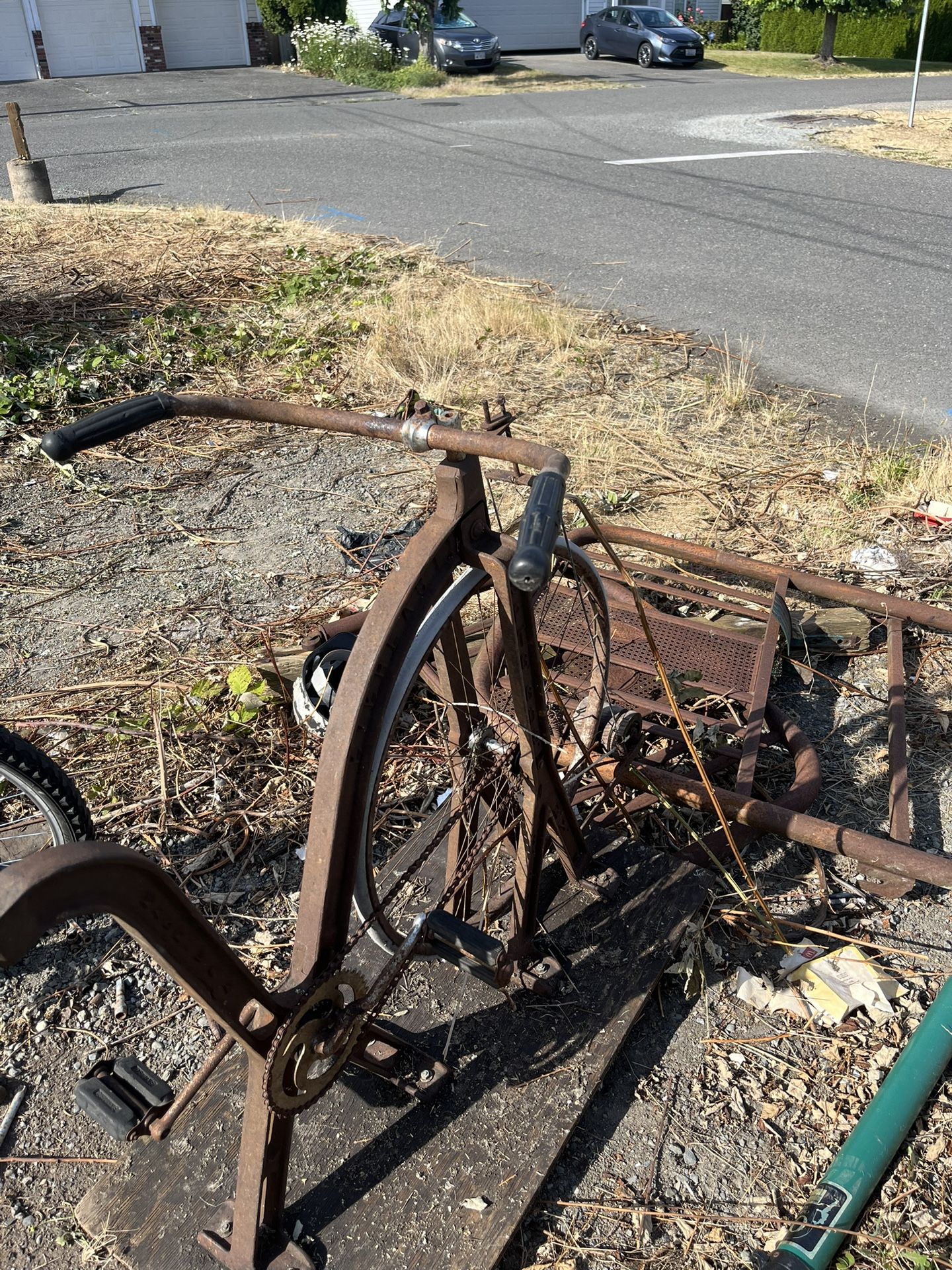 Free Bike And Scrap Metal.