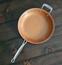 Red Copper Nonstick Frying Pan
