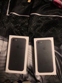 2 empty iPhone boxes