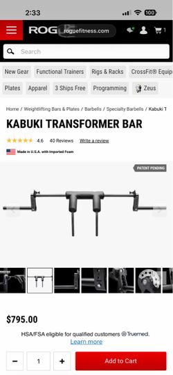 Rogue Kabuki Transformer Bar