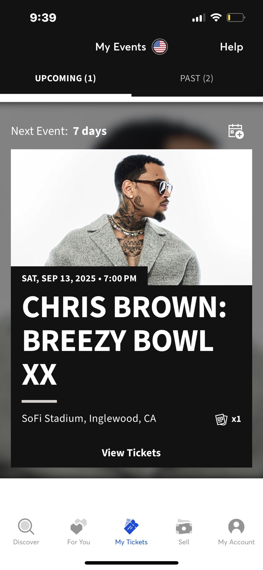 Chris Brown LA Concert 9/13