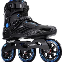 Brand New  Inline Skates, 3 Wheels 110mm Roller Skates Blades for Adult Women Men, Outdoor Fitness Inline Speed Skates for Unisex.