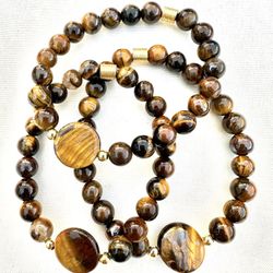 Tiger's Eye Stretch Bracelet