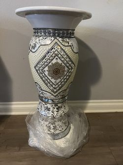 Pedestal de porcelana