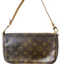 Louis Vuitton Pochette Monogram Shoulder Bag