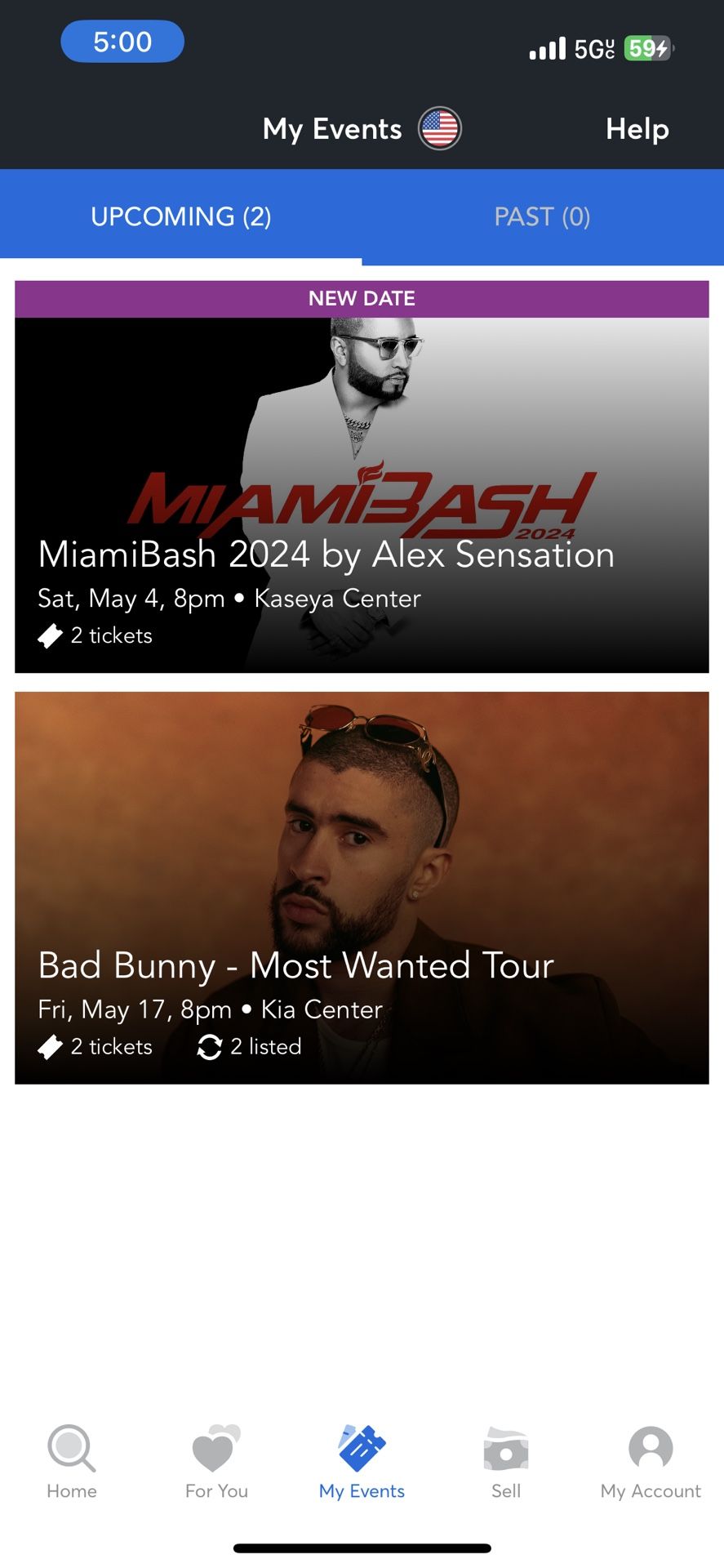 Bad Bunny Tickets