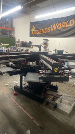 AUTOMATIC WORKHORSE SCREEN PRINT PRESS