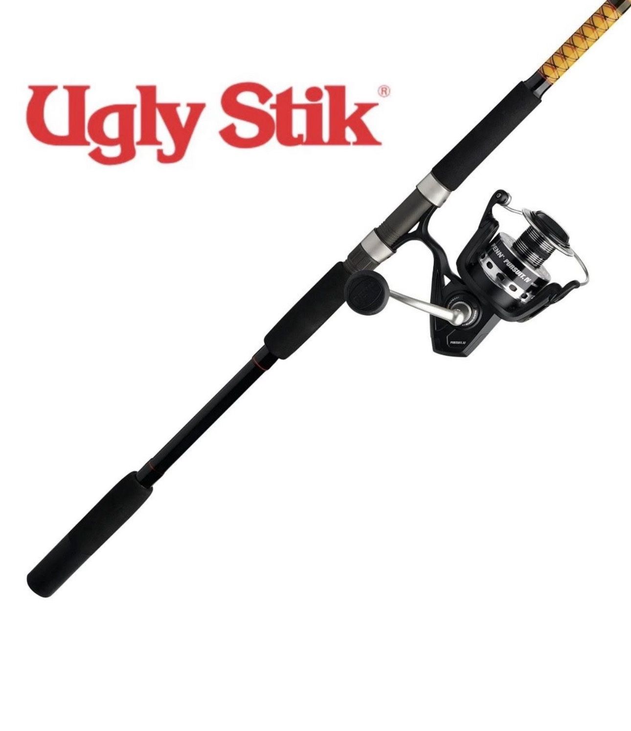 Ugly Stik Bigwater Pursuit® IV Spinning Combo, 10' Medium Heavy Fishing Rod, 8000 Size Reel