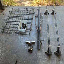 Yakima Round Bar Rack And Basket For Volvo 240