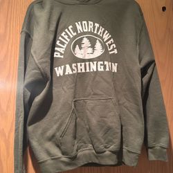 Pacific Northwest Washington, Hooded Medium Sweatshirt