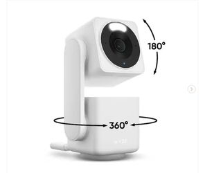Wyze Cam Pan v4, 4K UHD Indoor/Outdoor, Plug-In, Pan/Tilt Security Camera with Color Night Vision, 2-Way Audio - New
