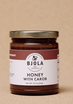 Raw Honey With Carob 