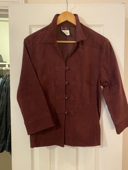 Maroon jacket