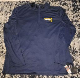 NAU Lumberjacks Navy Quarter-Zip Pullover