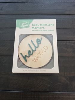 Little Journey Baby Milestone Markers