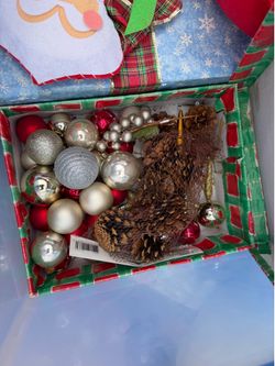 2 totes full of Christmas deco. All these are 20 years old and still great condition!!!
