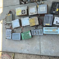 Arcade Power Supply Lot Uni-San U-San Peter Chou Happ Power Pro Amusement Plus 