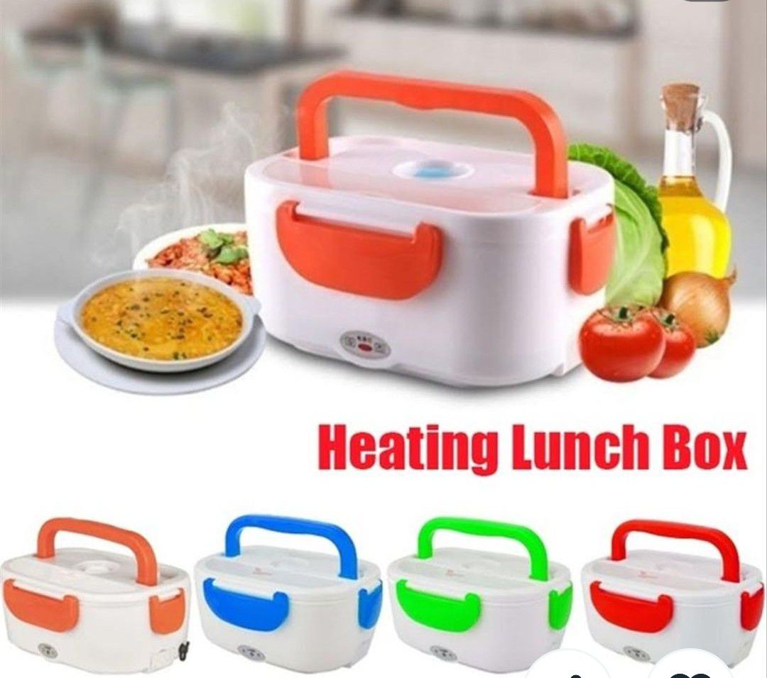 Electric heated lunch box