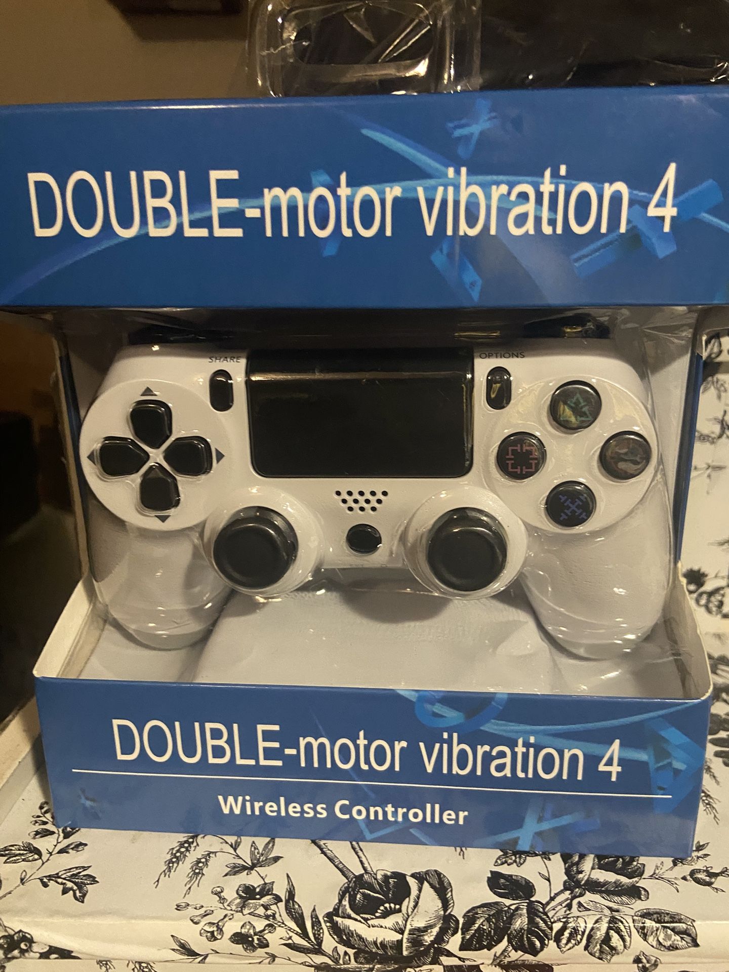 Brand new inbox, PlayStation 4 controller wireless in the color white