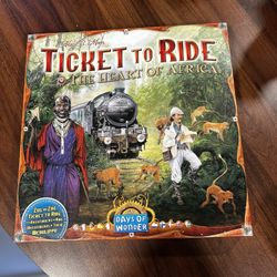 Brand New Ticket To Ride Africa Expansion 