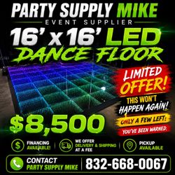 LED DANCE FLOOR 🔥16 x 16 limited offer