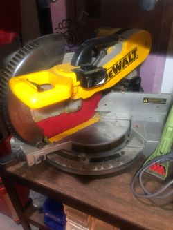 Dewalt 12” miter saw