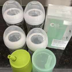 Philips Glass Baby Bottle ezPz  Ola Baby Trainer Cup 