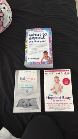 Lot of 3 Baby Parenting Books