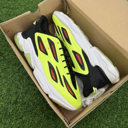 New Adidas Osweego Neon Green Size 13