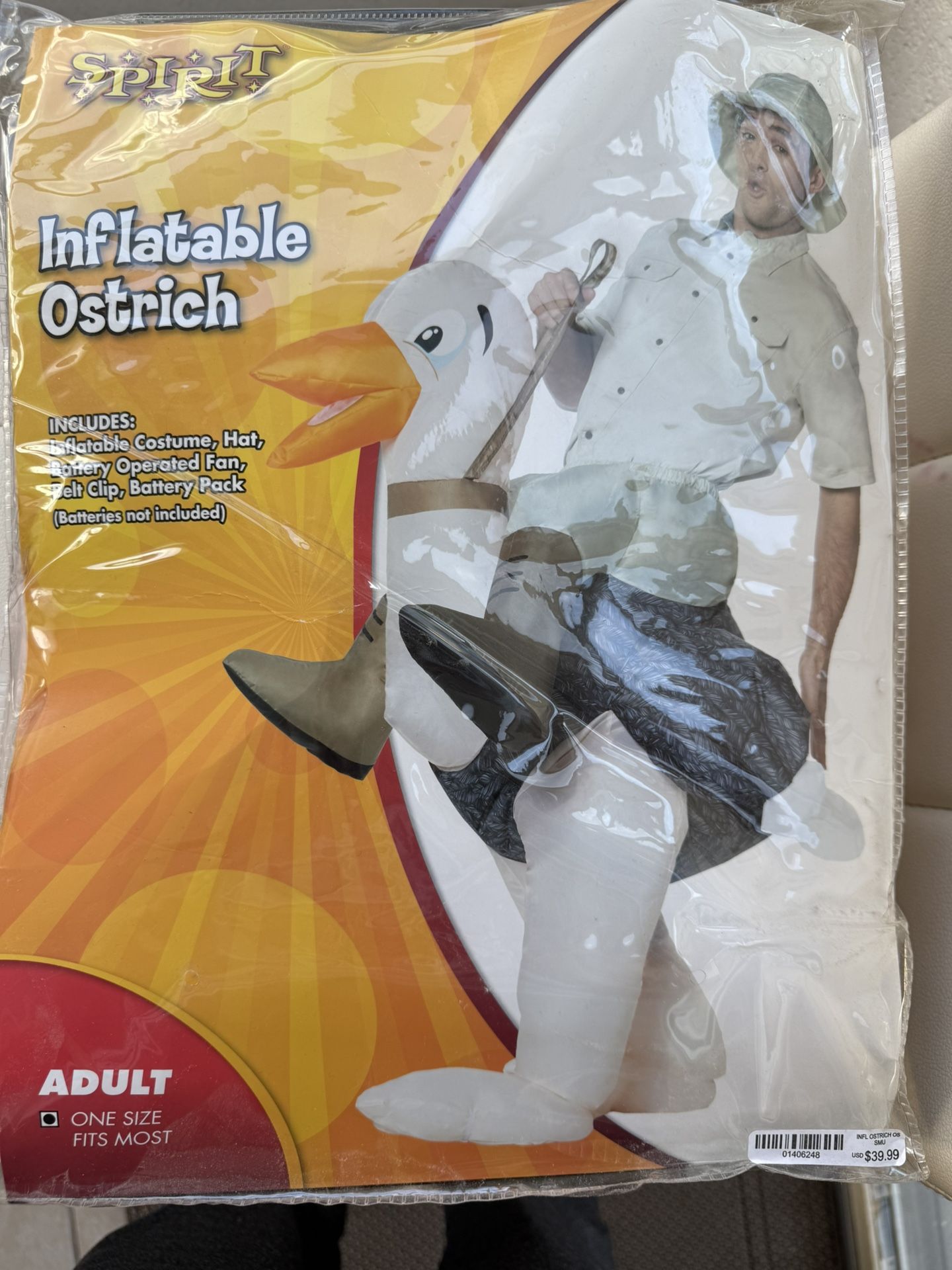 Inflatable ostrich Costume