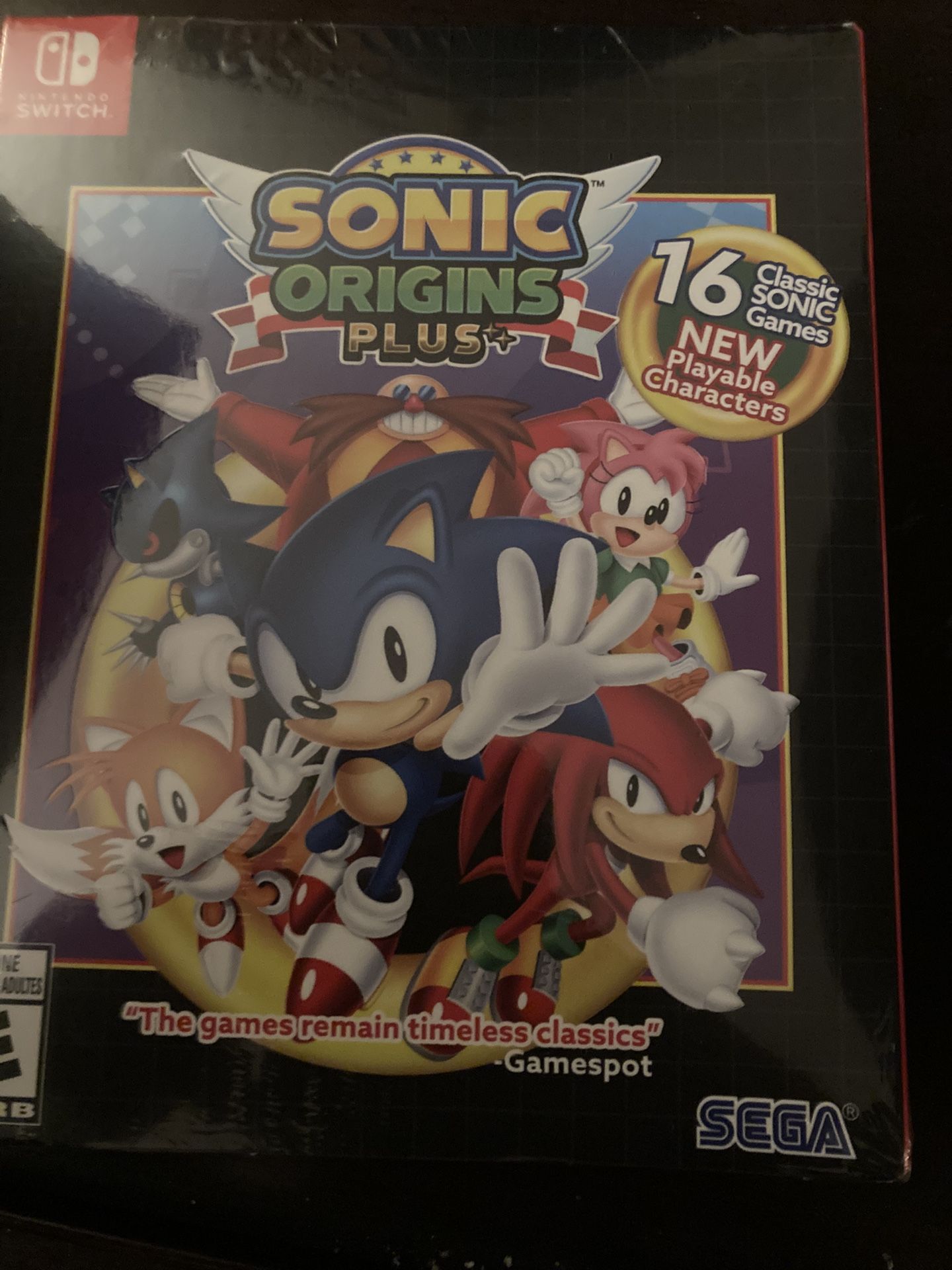 Sonic Origins Plus - Switch game Sega