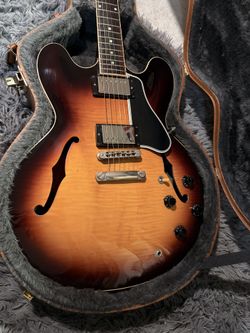 Gibson Memphis ES-335 Figured Tobacco burst