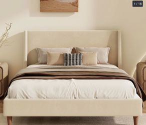 Beige King size post best friend new