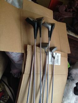 Golf clubs 20.00