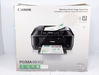 New Canon PIXMA MX452 Wireless Inkjet Office All-In-One Open Box 