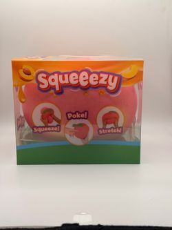 Squeeeezy Peach Stress Toy New in Box