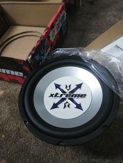 10" 400 watt subwoofer Xtreme