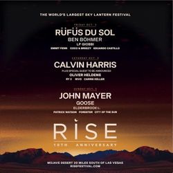 Rise Festival Tickets For Friday 