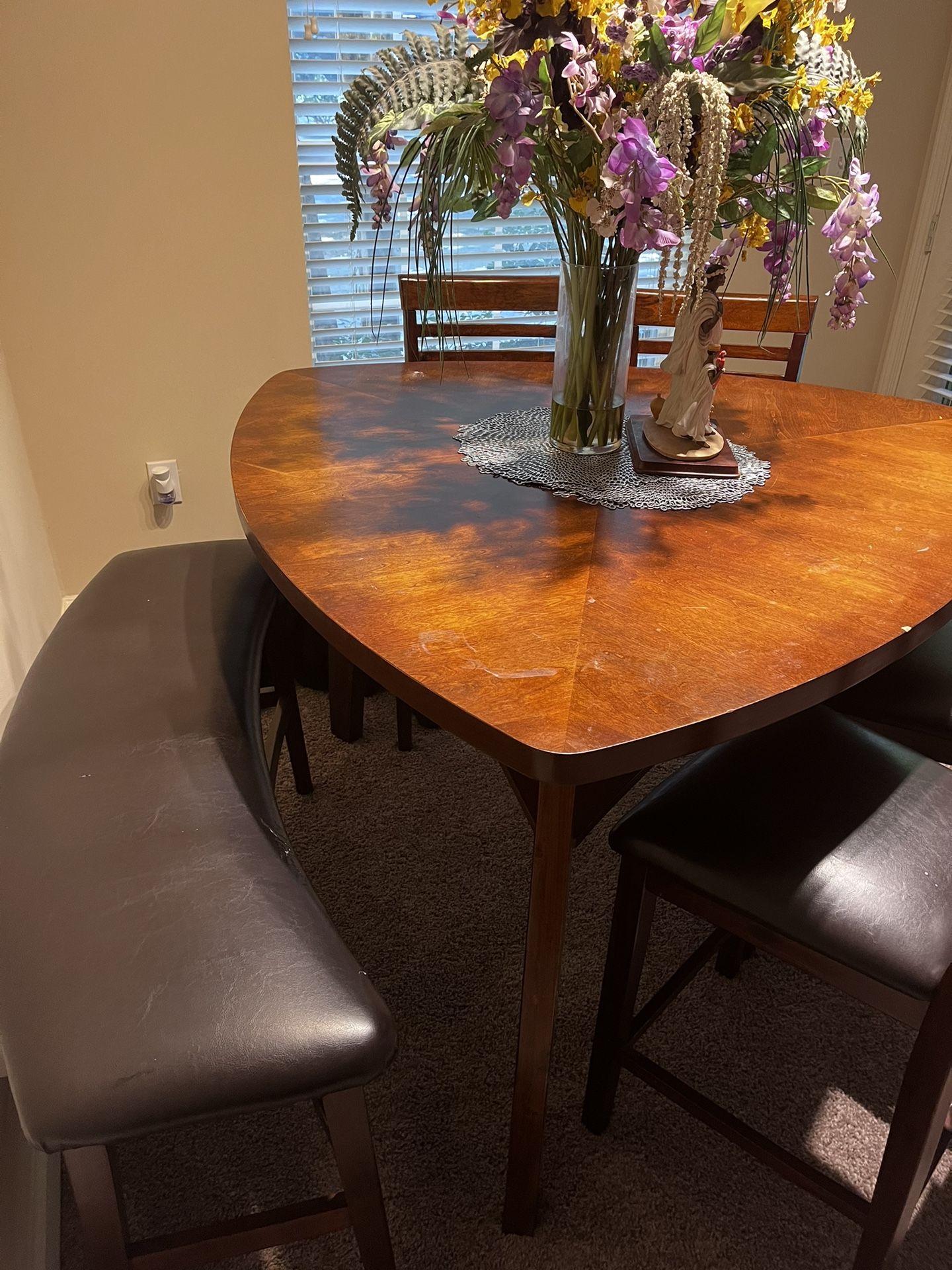 7 Piece Wood Dining Table