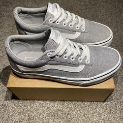 Vans Women’s Light Grey Size 7.5 