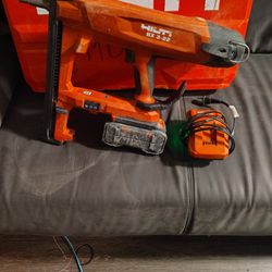 Hilti battery operated nail gun BX- 3 22
