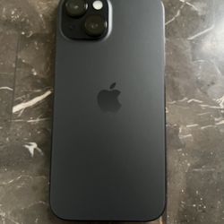 Black iPhone 15