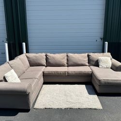 Gray Sectional Couch 
