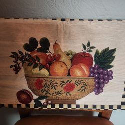 Fruit Bowl Wall Hanging