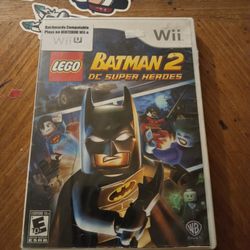 LEGO Batman 2: DC Super Heroes (Nintendo Wii, 2012) Complete Video Game 