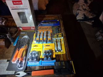 Miscellaneous  drill bits  wifi smart lock vice grip  impact sockets